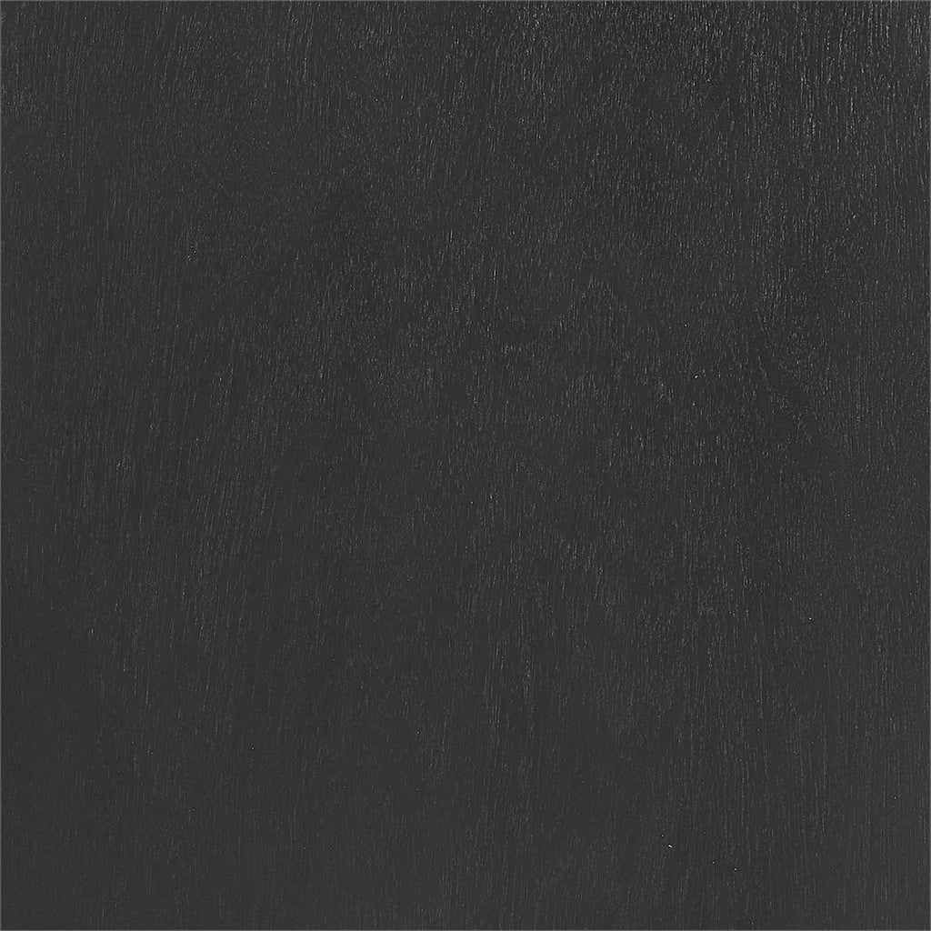 Matte Black Particle Board Wood Sideboard V43905