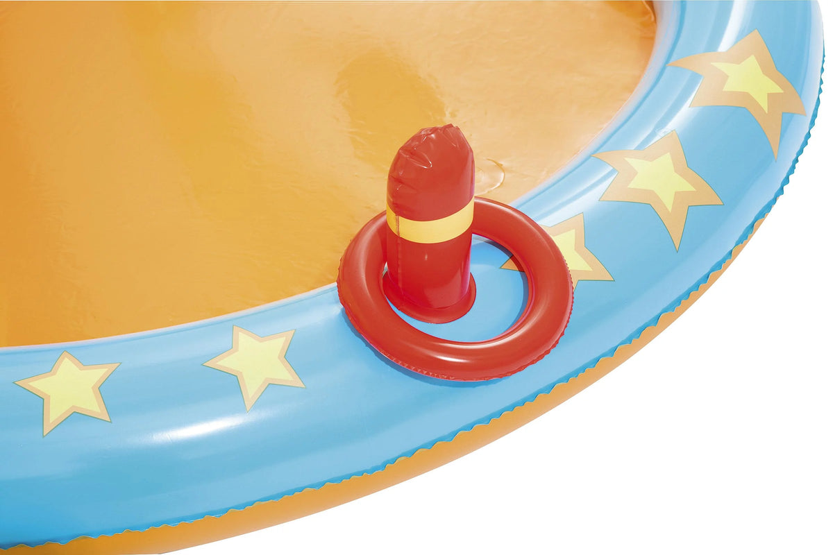 Inflatable Play Pool Center with Slide E2037