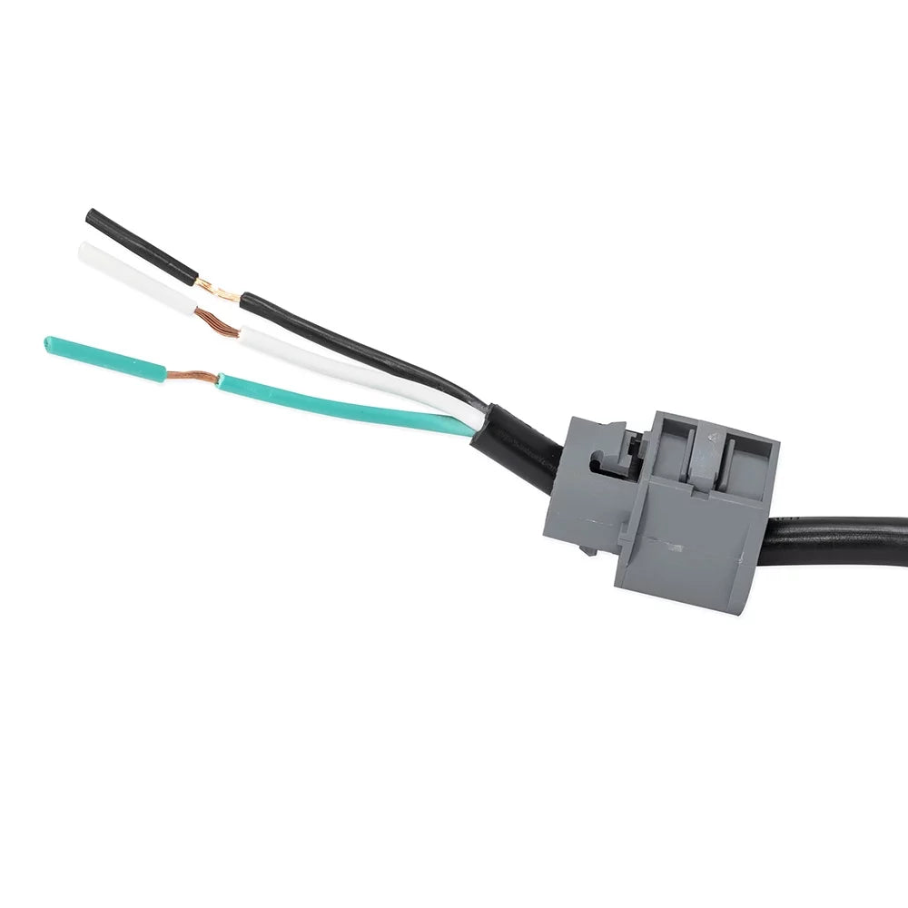 Universal 3-Prong 13 Amp Dishwasher Power Cord Kit, 5.3 Ft, Black D80166