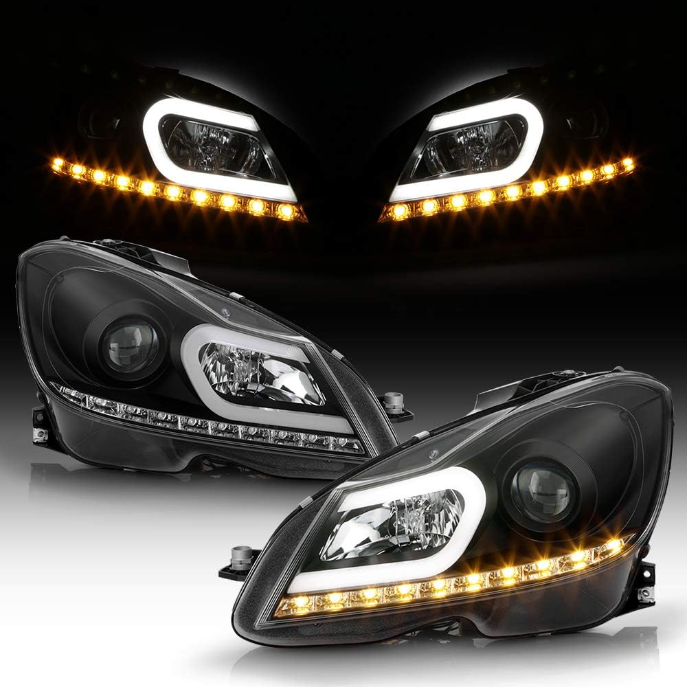 Black Projector Headlights Headlamps G847573
