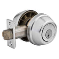 Satin Chrome Double Cylinder Deadbolt T681