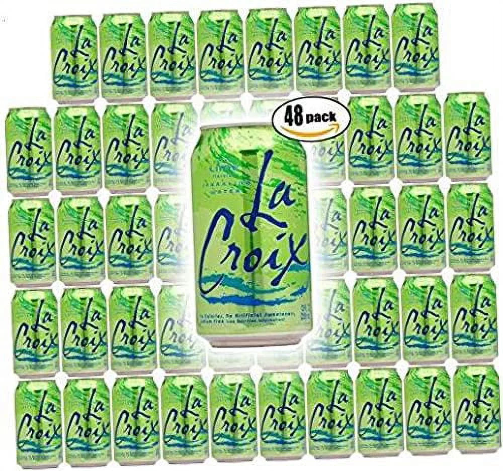 Lime Flavored Sparkling Water 12 Oz Can Pack Of 48 S5141
