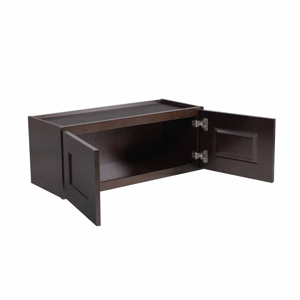 Espresso Double Door Kitchen Cabinet K9389