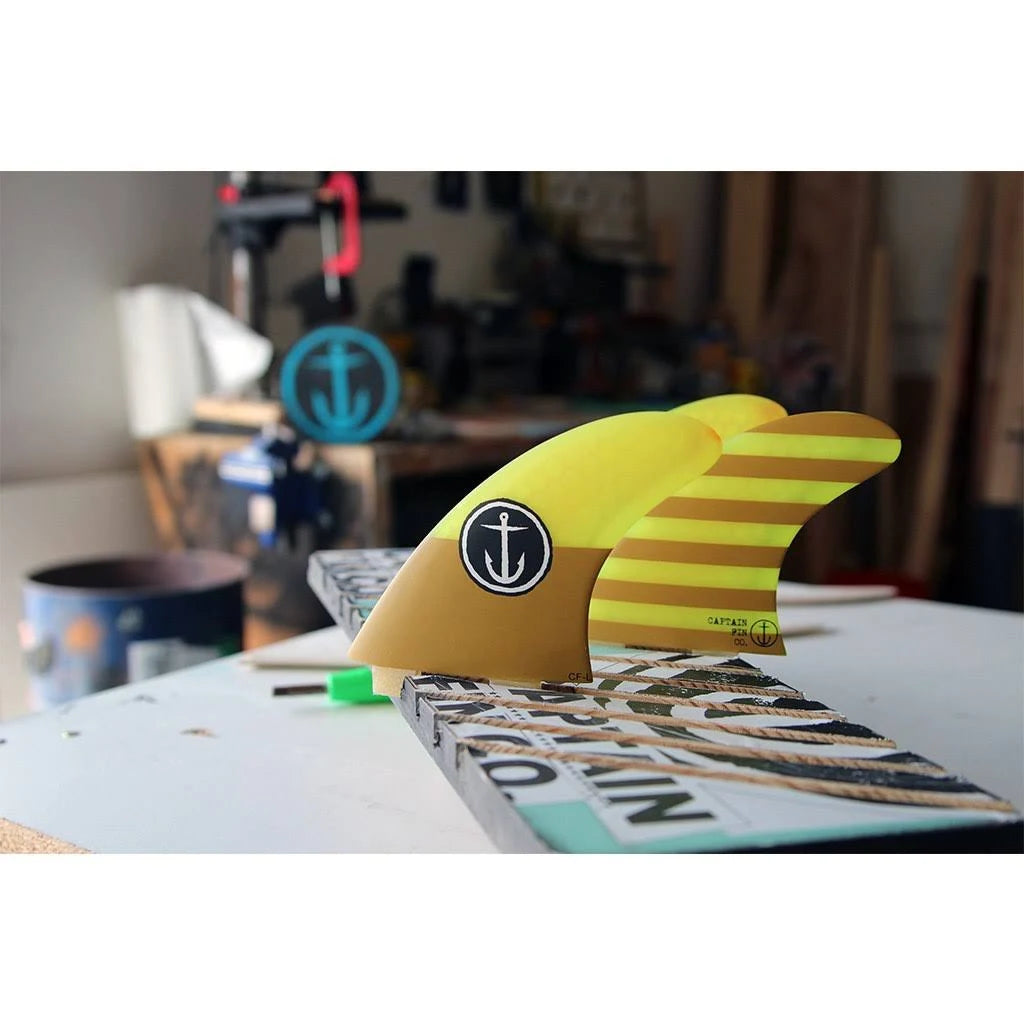 Yellow Tri Fin Set B26614