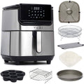 6.8 Quart Stainless Steel Air Fryer O863652
