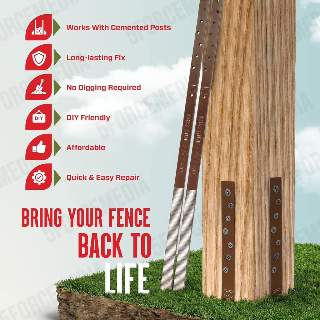 Pack of 8 Wood Post Repair U3812