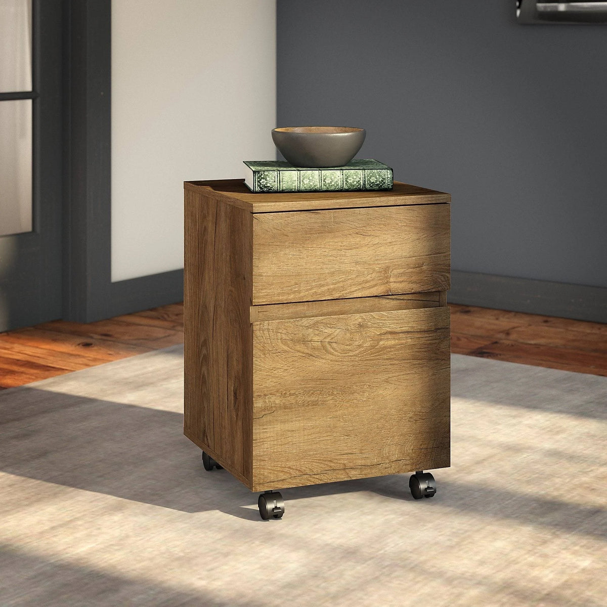 2 Drawer Mobile File Cabinet A68374