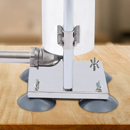 Stainless Steel 3L 6LBS Vertical Meat Sausage Stuffer Machine with 8 Stuffing Tubes P8759