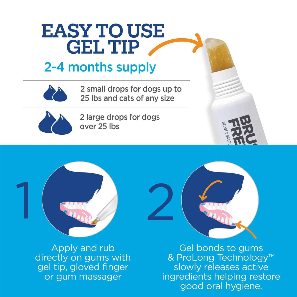 Brush Free Oral Gel for Dogs J1356