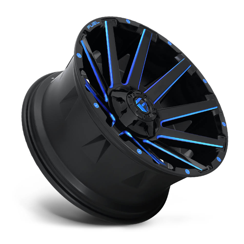 22x22 Gloss Black Wheel K391