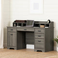 Computer Office Desk With Power Bar I98527