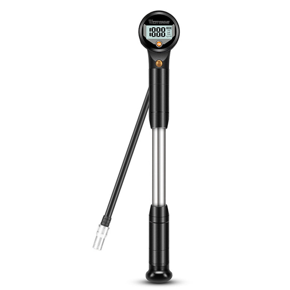 320PSI High Pressure Bike Air Shock Pump with Digital Gauge I20180