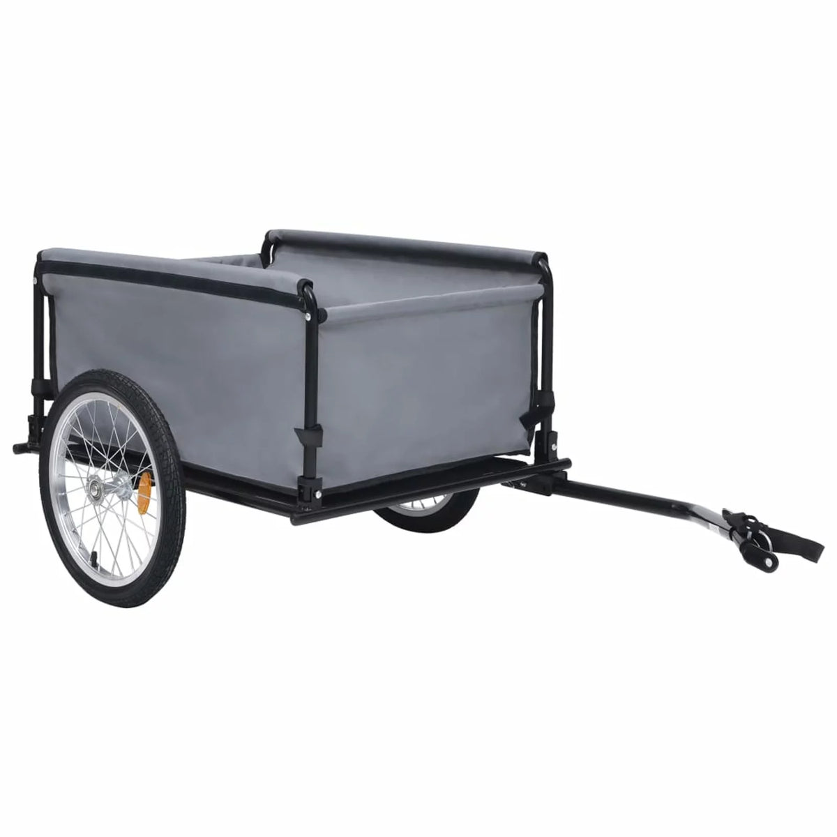 Bike Cargo Trailer Black and Blue 143.3 lb T941