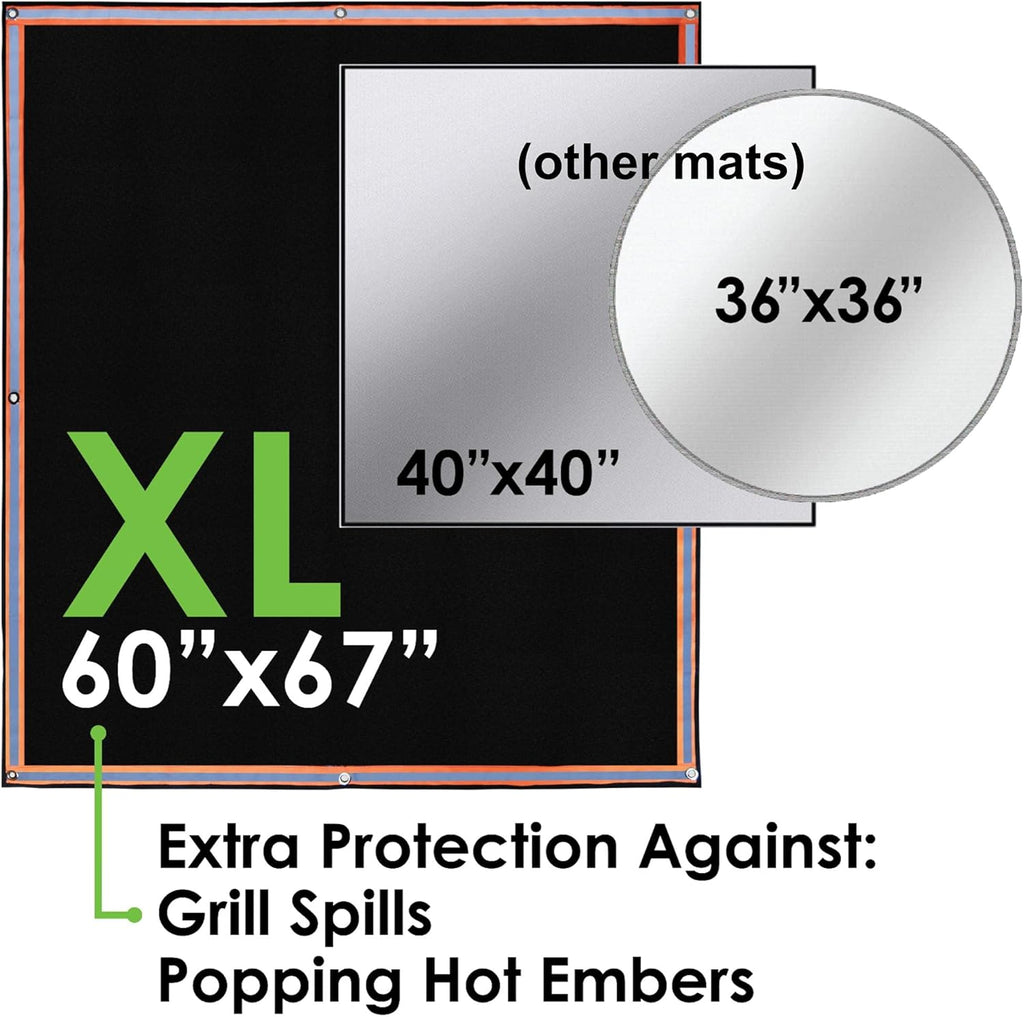 Fireproof 3 Layer Fire Pit Mat X823795