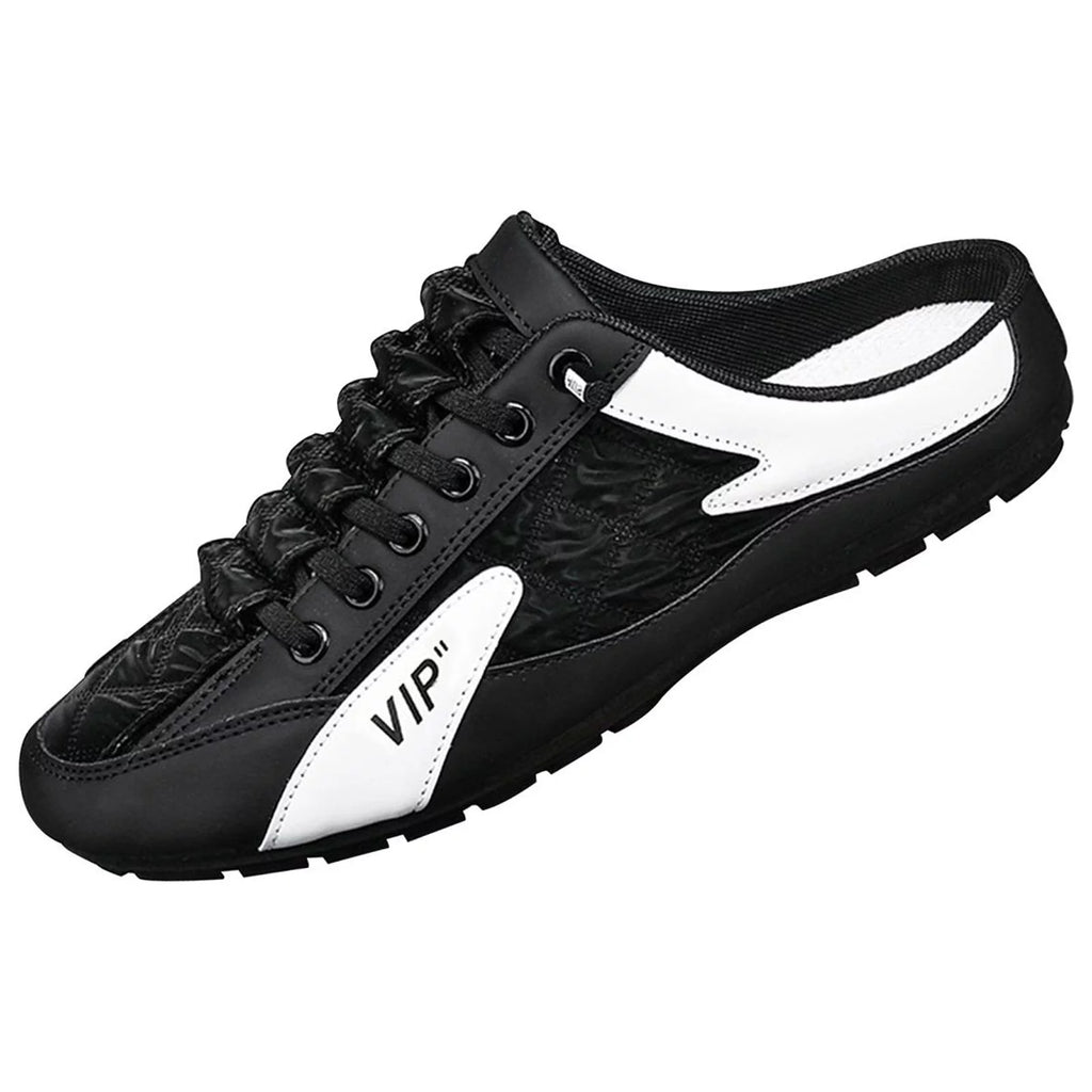 Men Slip on Mule Sneakers Lightweight Backless Casual Sports Shoes Loafers S9189