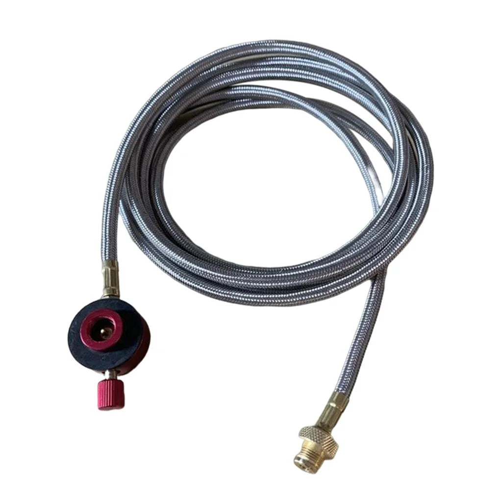 Camping Gas Refill Adapter with Burner Connector Hose M831