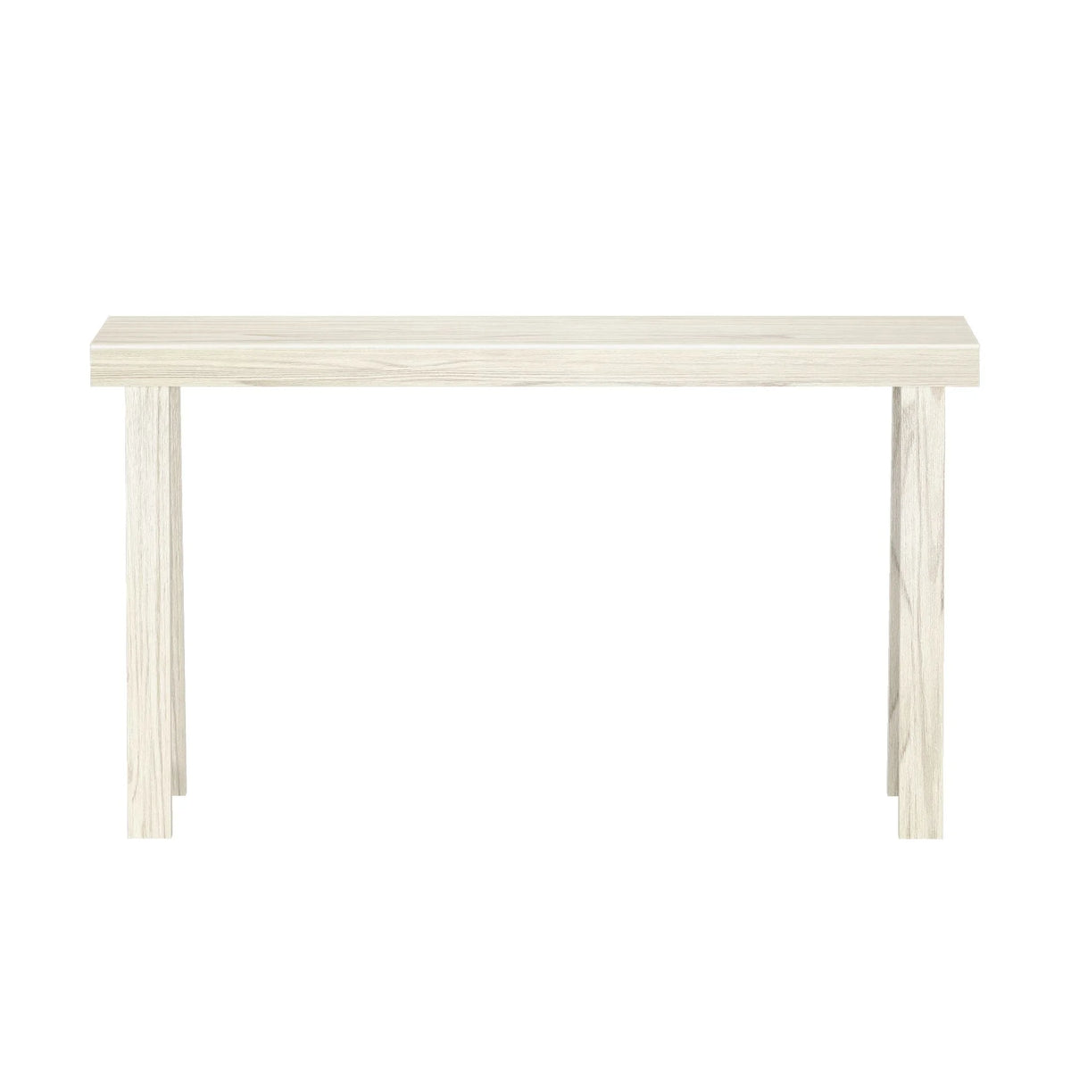 White Sand Wirebrush Console Table U853