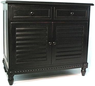 Antique Black Cabinet M6563