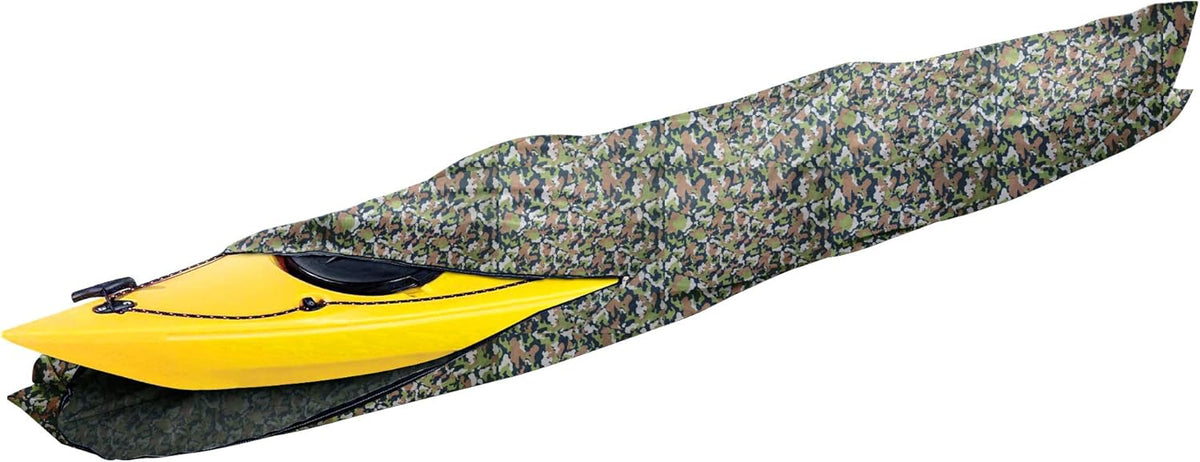 13ft Water Resistant Heavy Duty Kayak Cover, Grey, Pack of 2 D64322