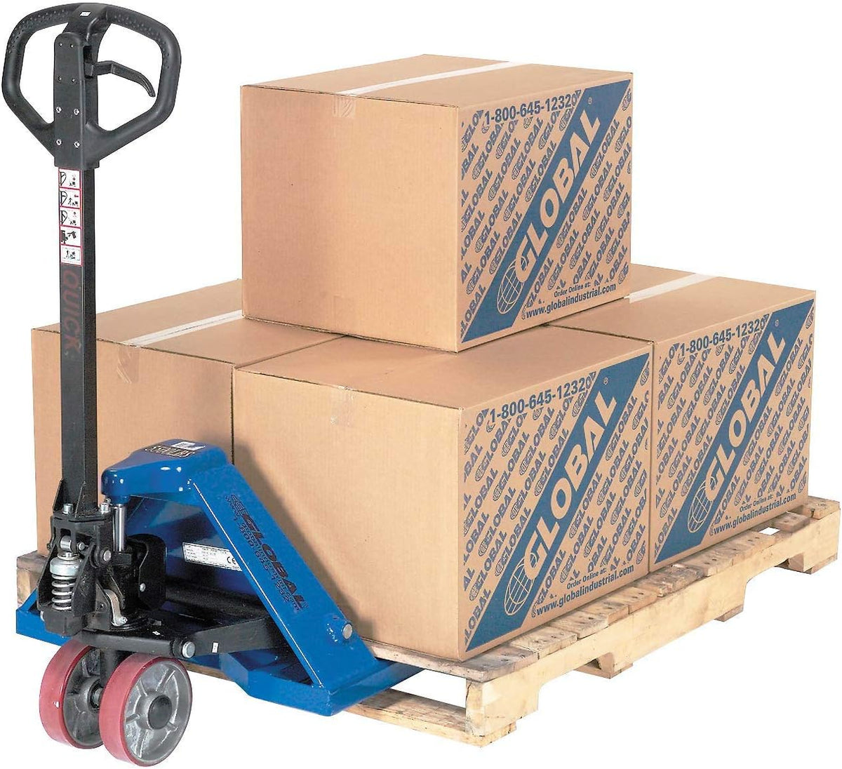 Pallet Jack Truck, 27 x 48, 5500 Lb. Capacity D3173