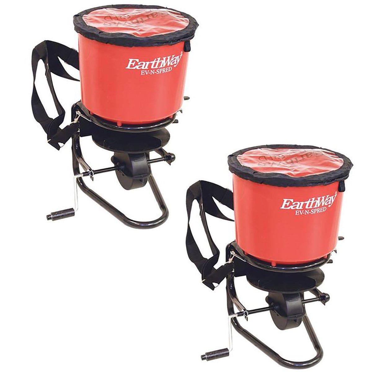 Hand Crank Garden Seeder Fertilizer Spreader 2 Pack E83318