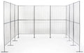 U-Shaped Iron Mesh Grid Display Panels N7764