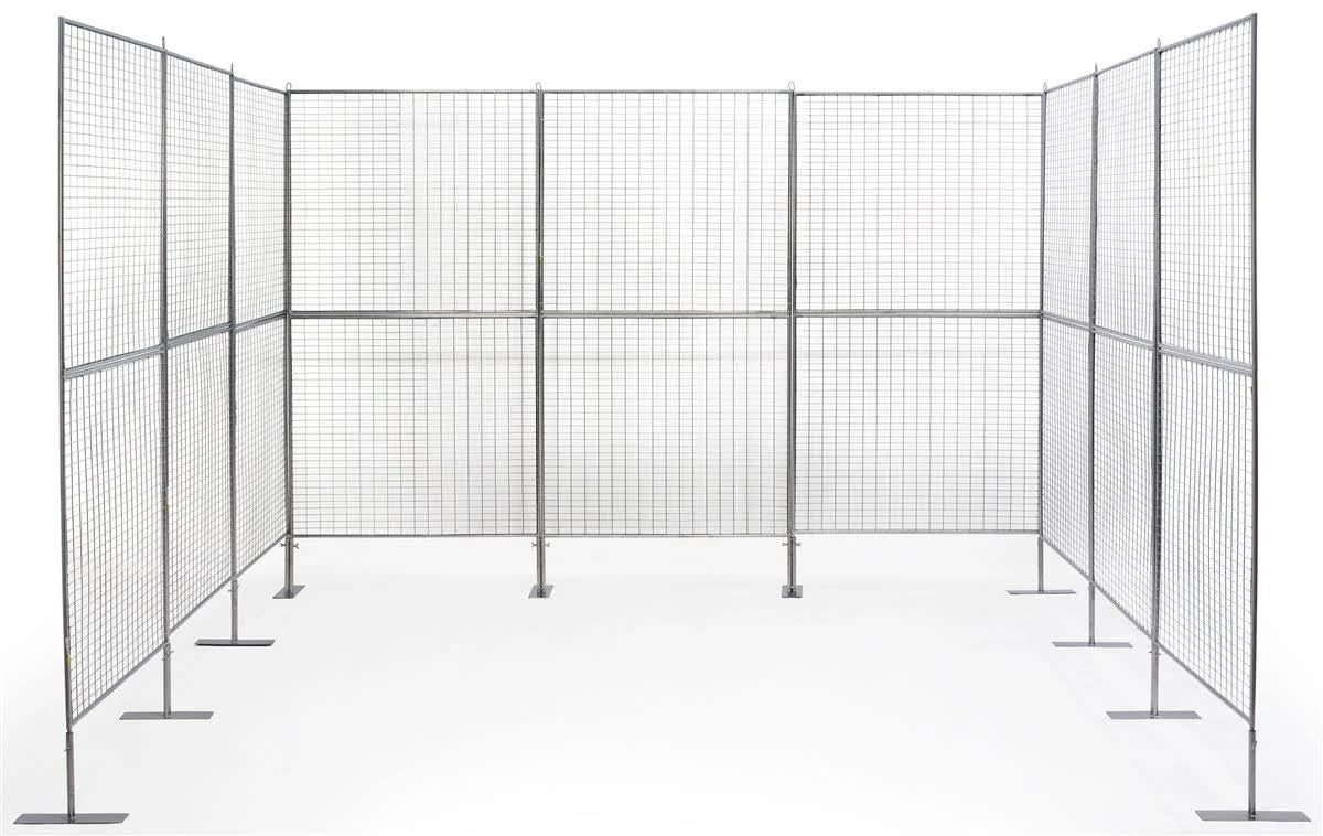U-Shaped Iron Mesh Grid Display Panels N7764