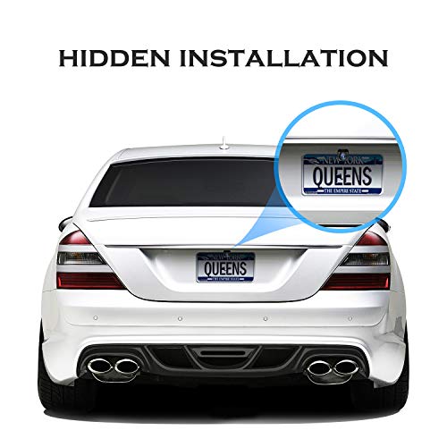Car Rear View Camera License Plate Bracket Stainless Steel Mount C723617