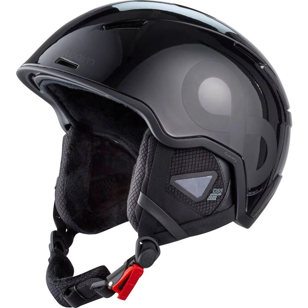 Black Ski Helmet V731