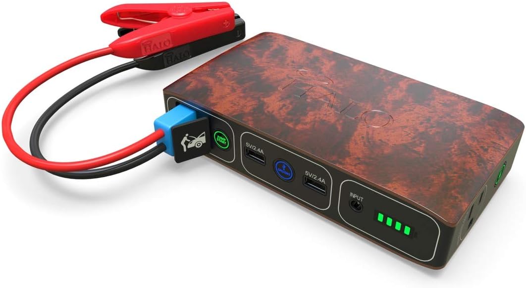 58830 mWh Portable Car Jump Starter with AC Outlet and Car Charger W501