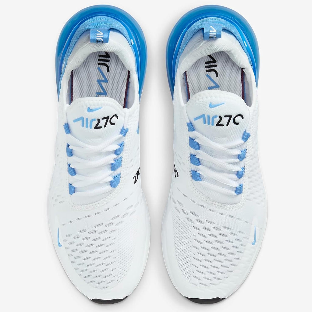 White Black University Blue Women's Shoes Size 10.5 D3356