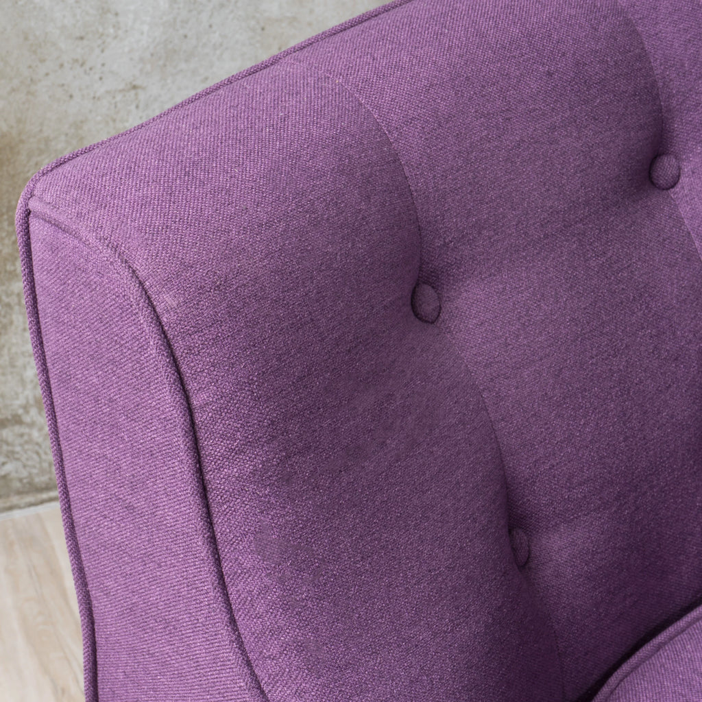 Purple Fabric Arm Chair Y83881