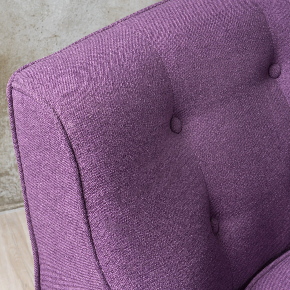 Purple Fabric Arm Chair Y83881