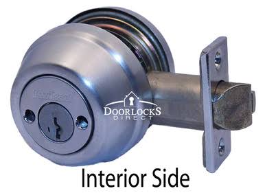 Satin Chrome Double Cylinder Deadbolt T681