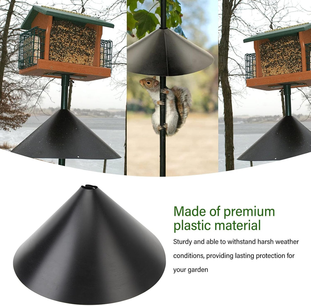 Plastic Squirrel Baffle (16 inches) E272