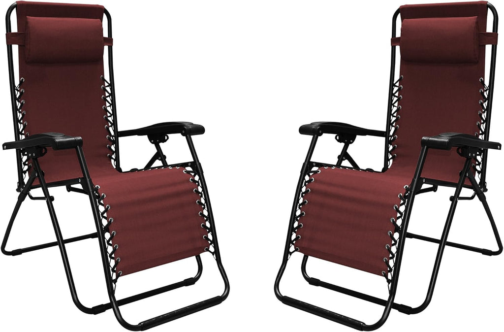 Black Zero Gravity Chair 2 Pack A973372