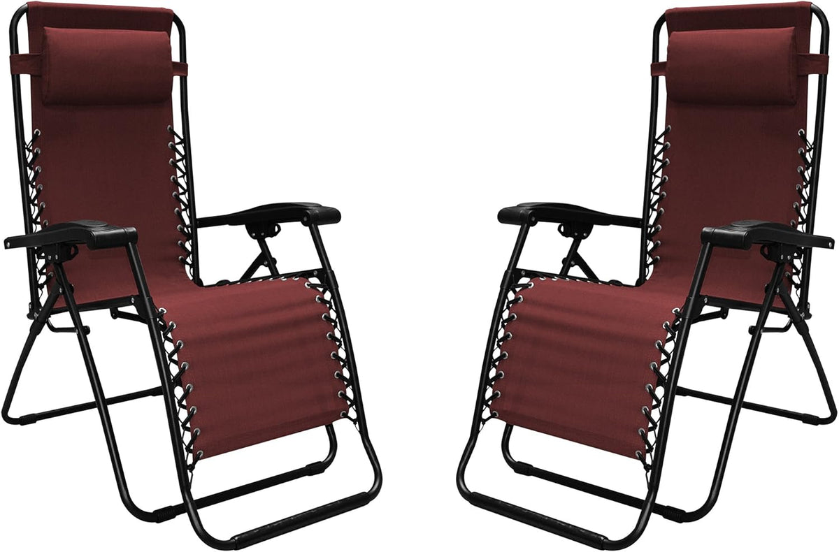 Black Zero Gravity Chair 2 Pack A973372