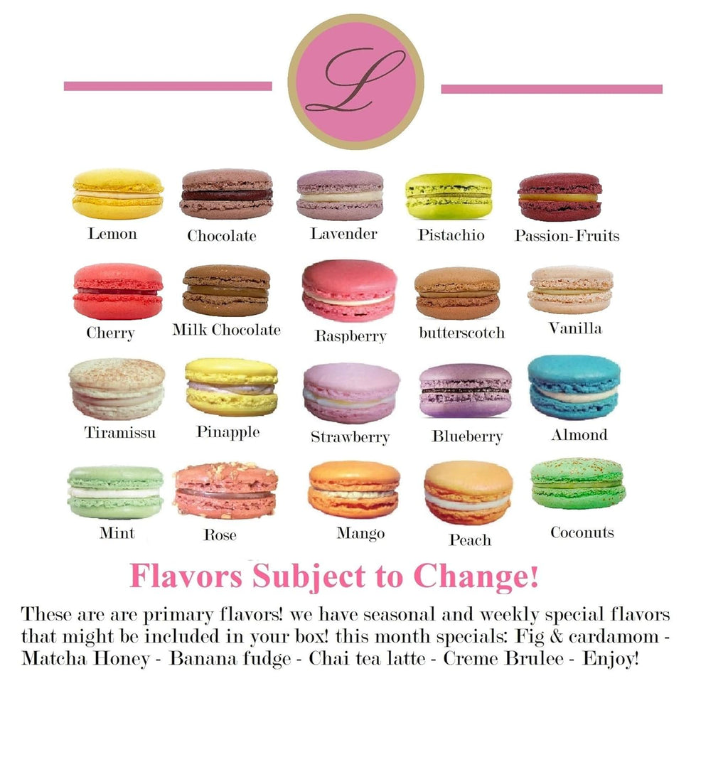 6 Macaron 6 flavors K612116