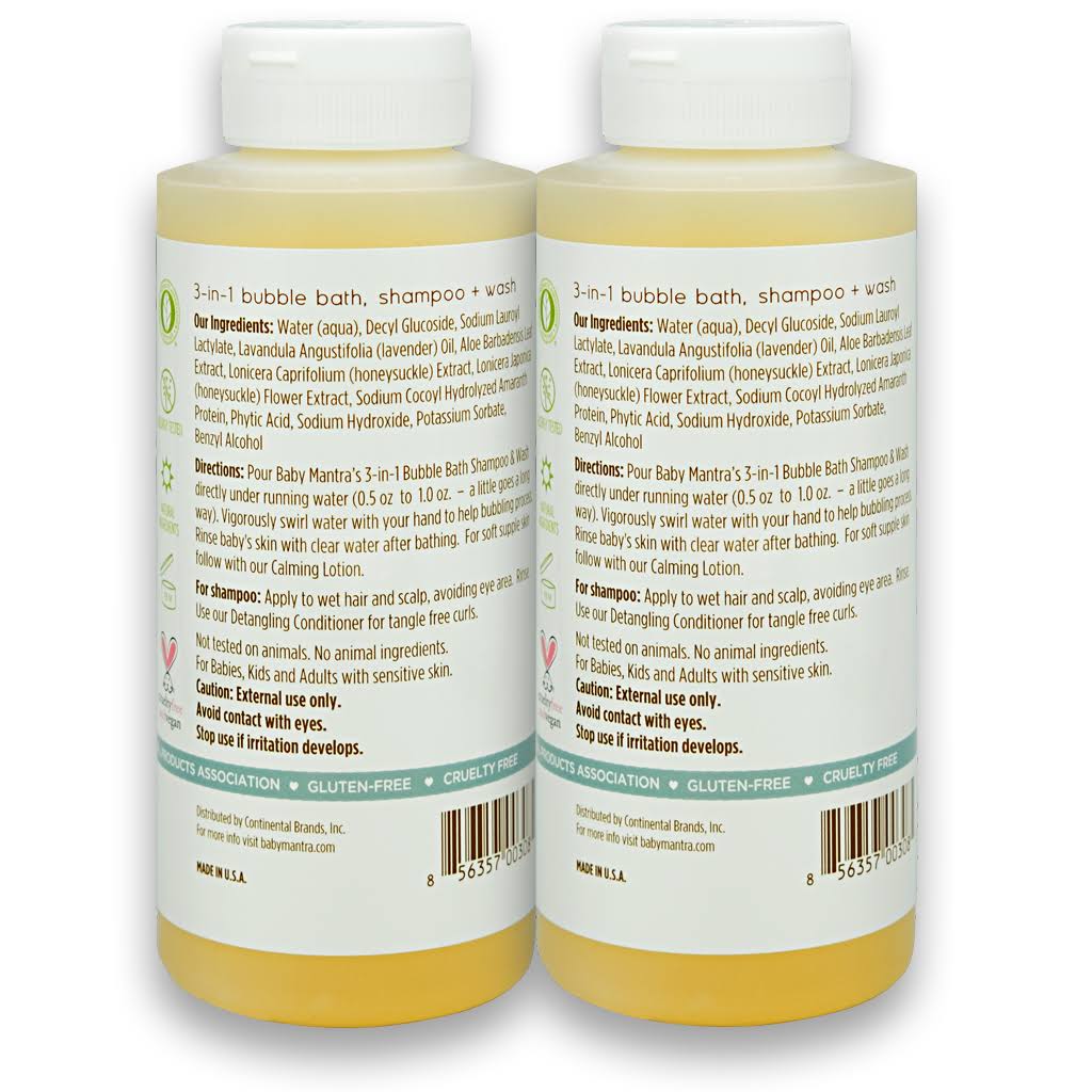 2-Pack Bubble Bath Shampoo u0026 Wash F103883