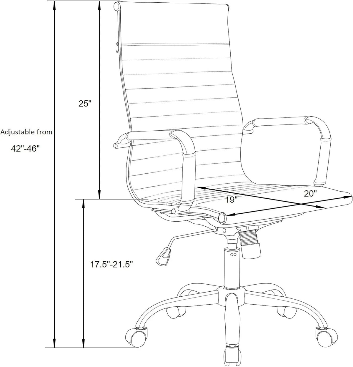 Tan Office Chair J721953