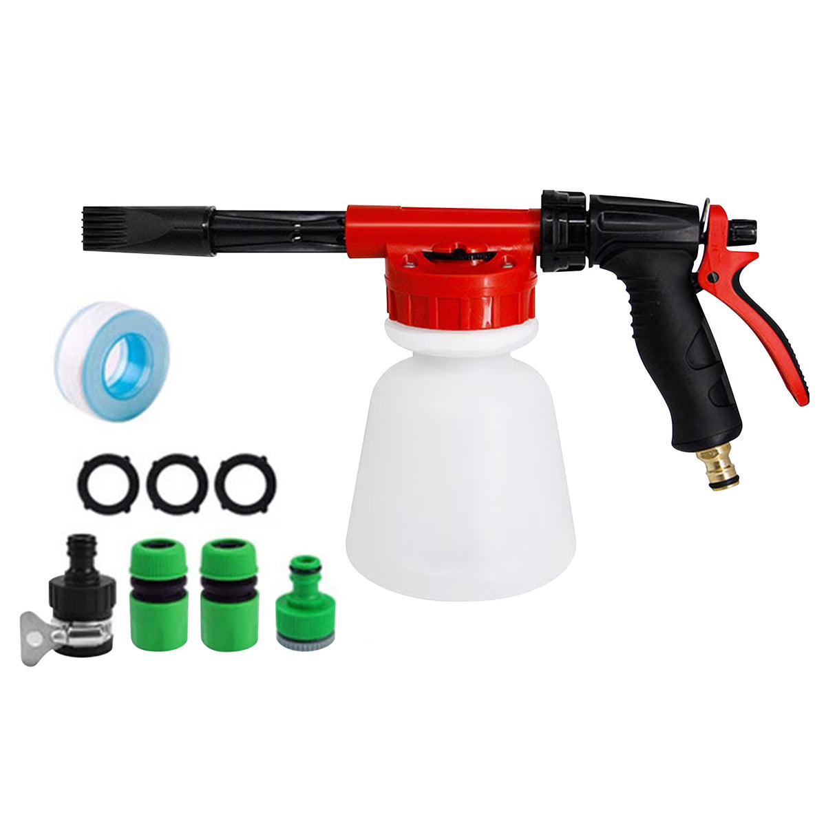 Adjustable Dial Foam Sprayer with 1 Liter Bottle J1644
