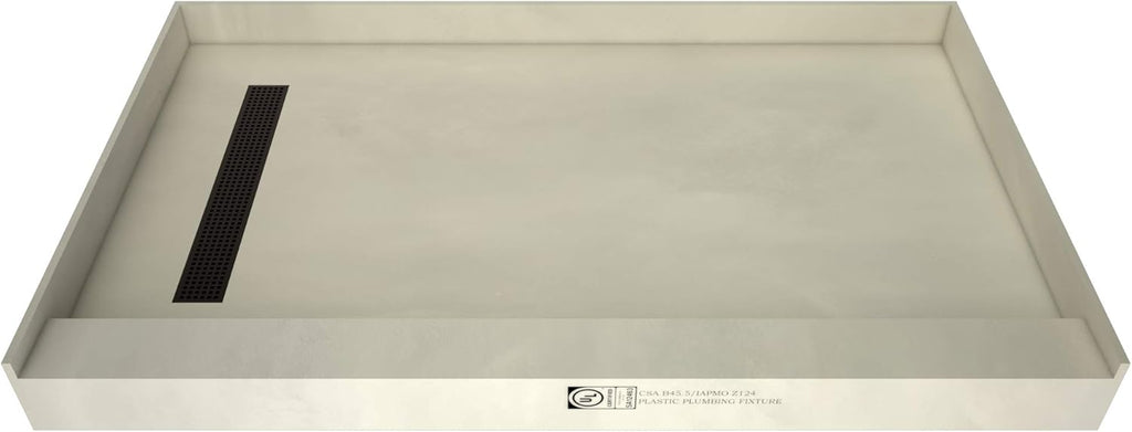 Brushed Nickel Trench Shower Pan L757062