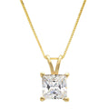 18K Yellow Gold Diamond Pendant with 18" Chain N586687