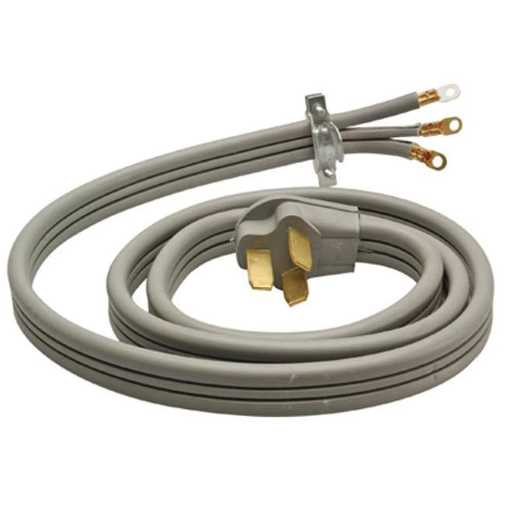 4 ft. Gray Flat Range Cord U982
