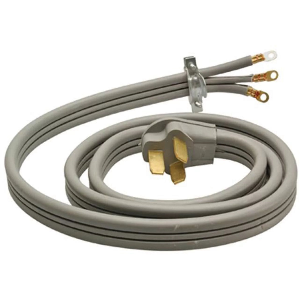 4 ft. Gray Flat Range Cord U982
