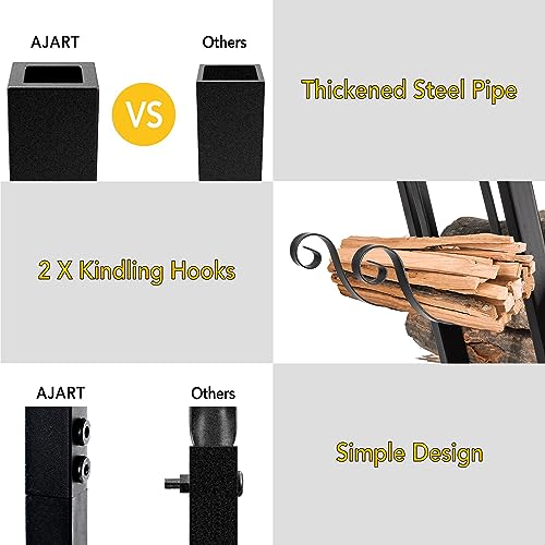 22 Inch Heavy Duty Firewood Log Rack Y91253