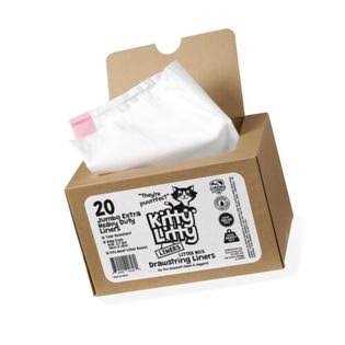 Heavy Duty Jumbo Cat Litter Box Liners 20 Count B133