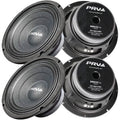 8" Mid Bass Loudspeakers 450 Watts Max 8 Ohm 4 Pack D435350