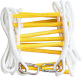 16 ft Flame Resistant Fire Escape Rope Ladder with Hooks T423