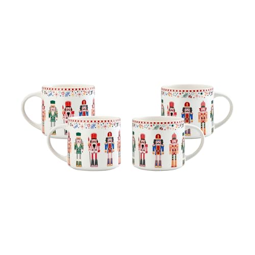 Ceramic Mug Set of 4, 16oz L9171